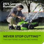 60V 25″ SP Mower 3PC Combo Kit, 16″ String Trimmer and 610CFM Blower - Image 9