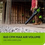 60V 25″ Self-Propelled Lawn Mower 4-pc Combo Kit: (2) 4.0 Ah Batteries and Dual-Port Charger - Image 12