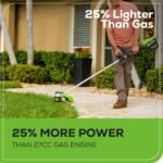 60V 25″ Self-Propelled Lawn Mower 4-pc Combo Kit: (2) 4.0 Ah Batteries and Dual-Port Charger - Image 13