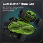 60V 42″ Cordless Battery CrossoverT Riding Lawn Mower: (6) 8.0 Ah Batteries and (3) Dual-Port Turbo Chargers - Image 12