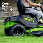 60V 42″ Cordless Battery CrossoverT Riding Lawn Mower, (4) 8.0 Ah Batteries and (2) Dual-Port Turbo Chargers - Image 8