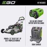 EGO LM2156SP 21″ SELECT CUT Flagship SP lawn mower kit (G3 10.0Ah Battery, 700W charger, 1200W motor) - Image 4