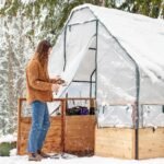Cedar Complete Raised Garden Bed Kit with Greenhouse Cover 8′ x 12′ - Image 15