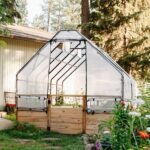 Cedar Complete Raised Garden Bed Kit with Greenhouse Cover 8′ x 12′ - Image 5