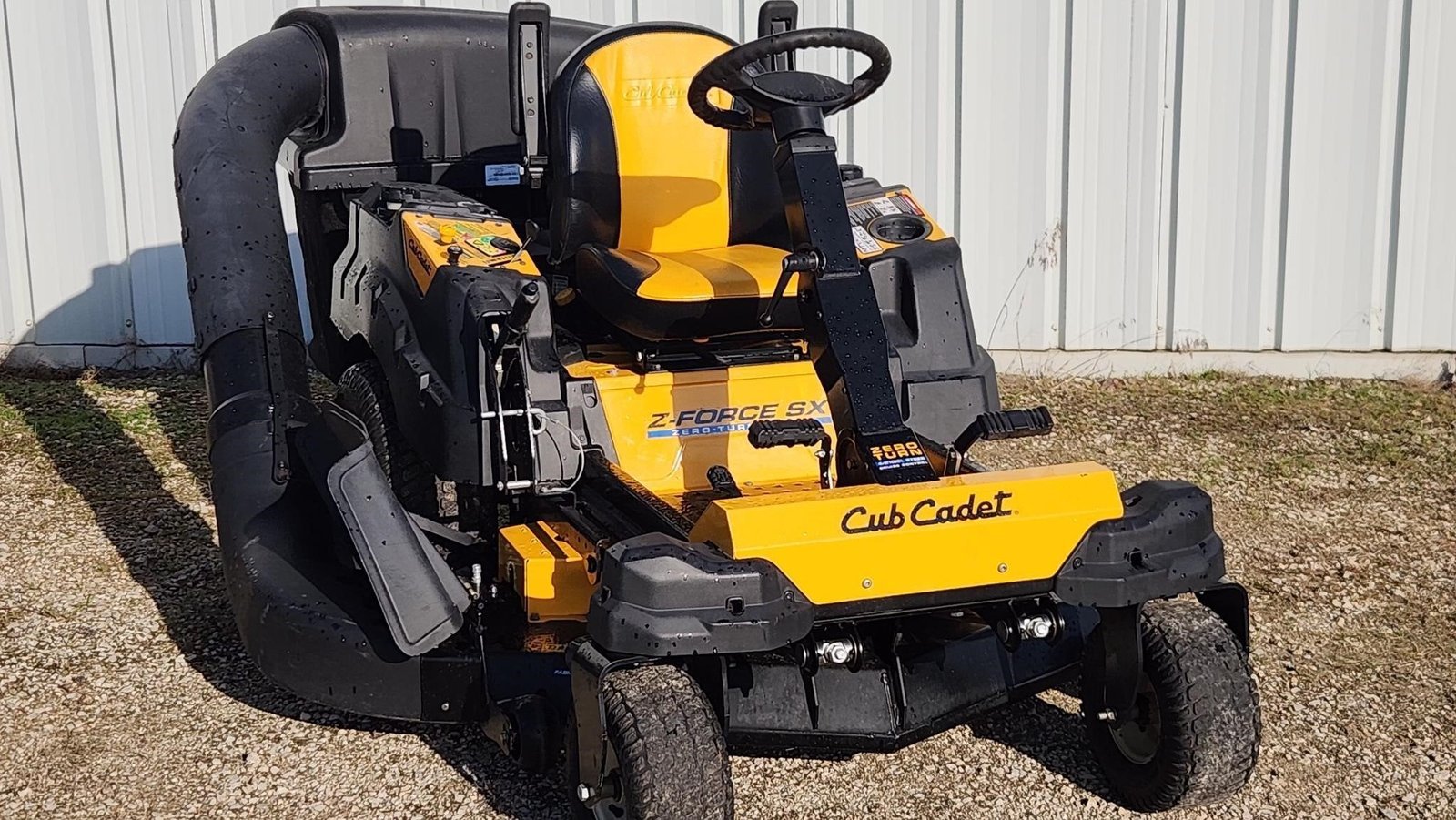 Cub Cadet Z Force SX48 w/ Triple Bagger