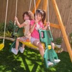 Bear Cave Lodge Swing Set – Installation Available - Image 11