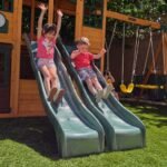 Bear Cave Lodge Swing Set – Installation Available - Image 19