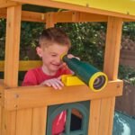 Bear Cave Lodge Swing Set – Installation Available - Image 23