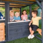 Cozy Escape Playhouse – Navy – Installation Available - Image 10