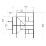 Chalet 12′ x 10′ Greenhouse - Image 11